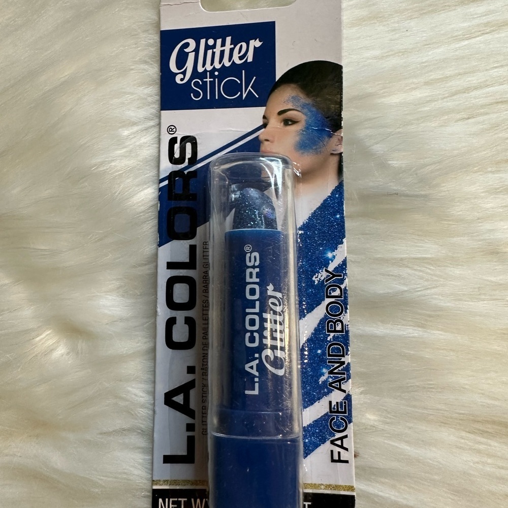 🩷5/$10 L.A. Colors Glitter Stick - Vibrant Blue